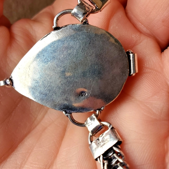 New Awesome Amethyst 925 Silver Poison Bracelet. - Picture 4 of 16